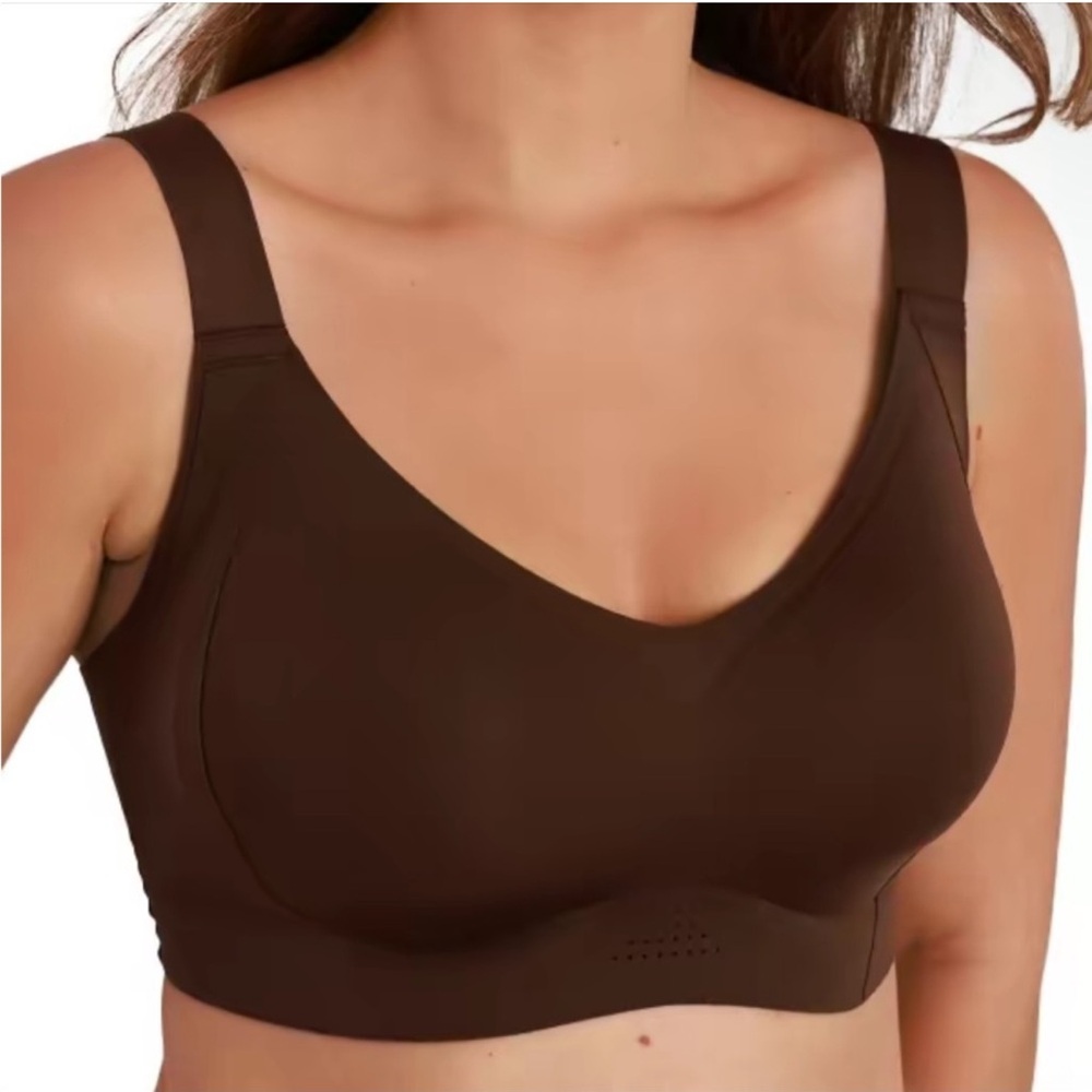 ⬇️COMFELIE Seamless Brown Comfort Bra